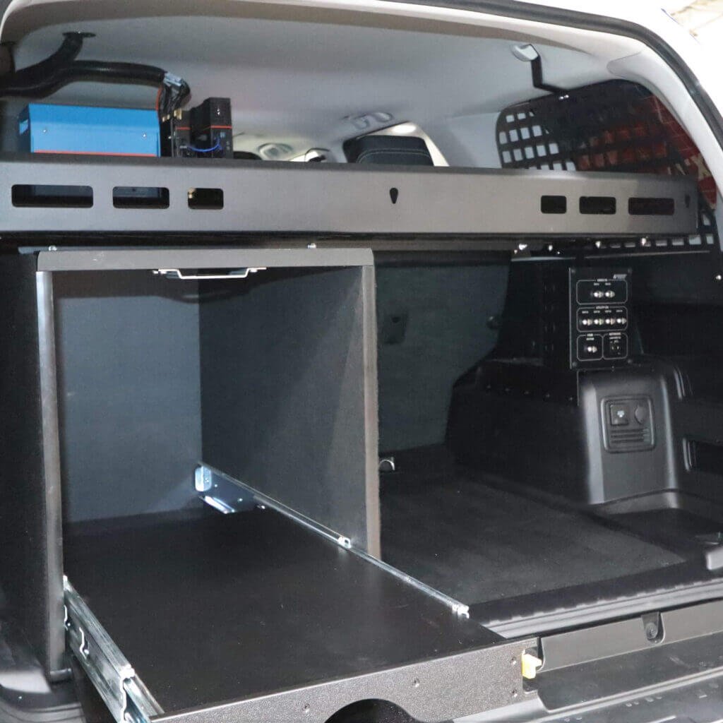 Rear Camera Storage Locker