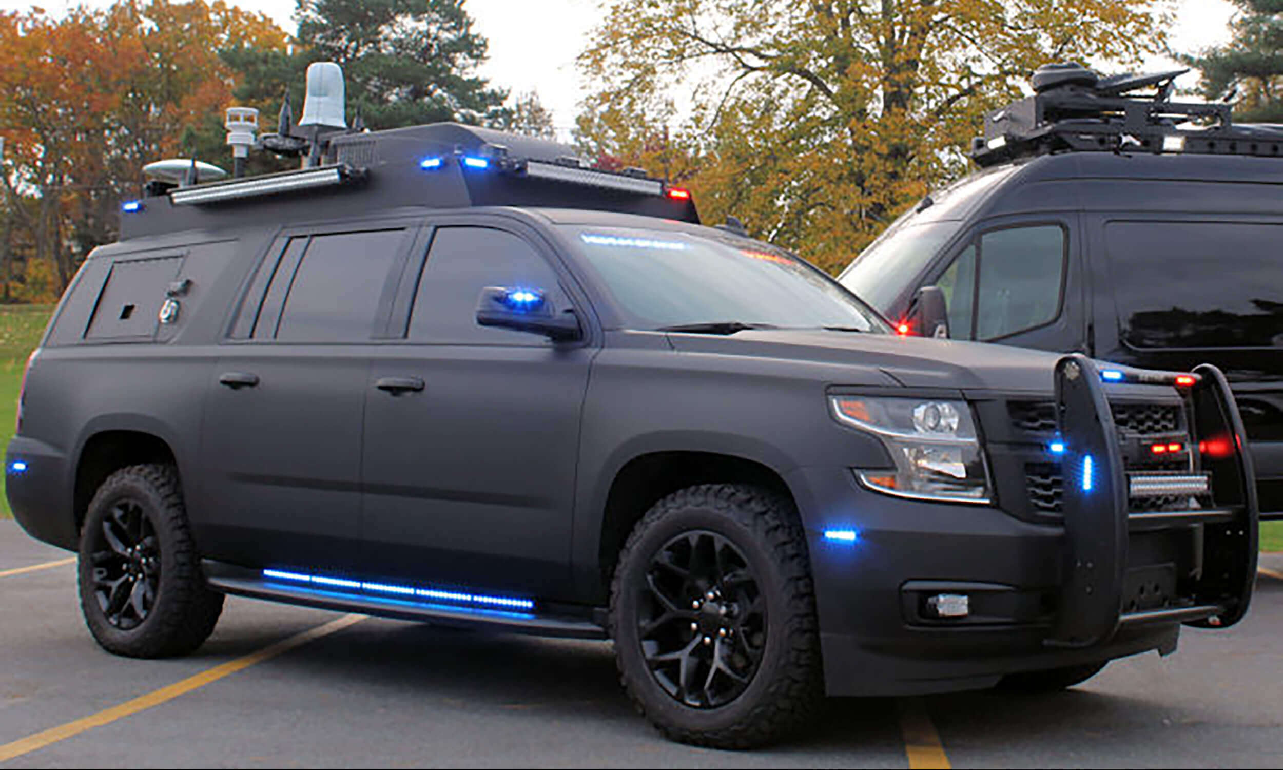 Mobile Emergency Operations Centers Covert with strobes