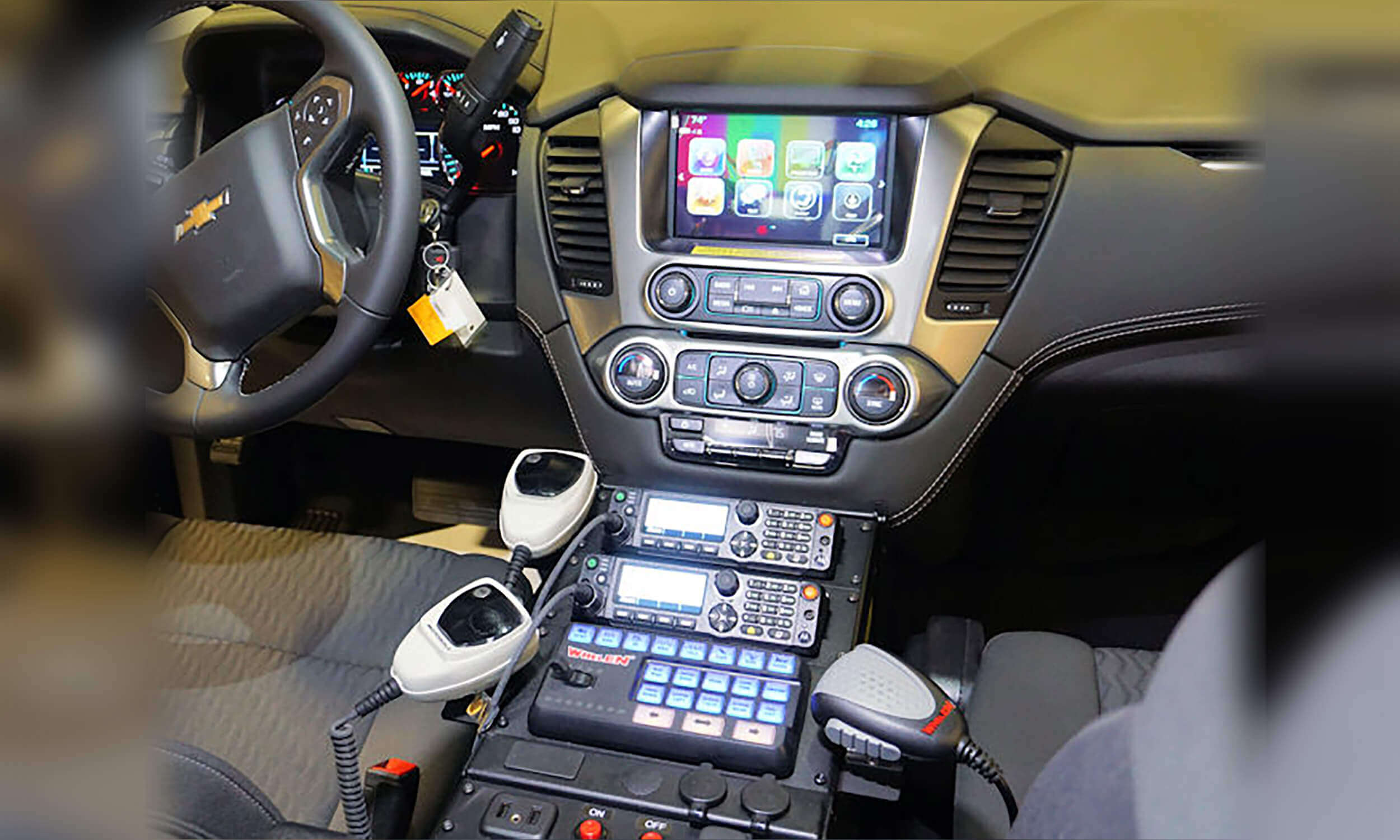 Mobile Emergency Operations Centers Interior Consoles