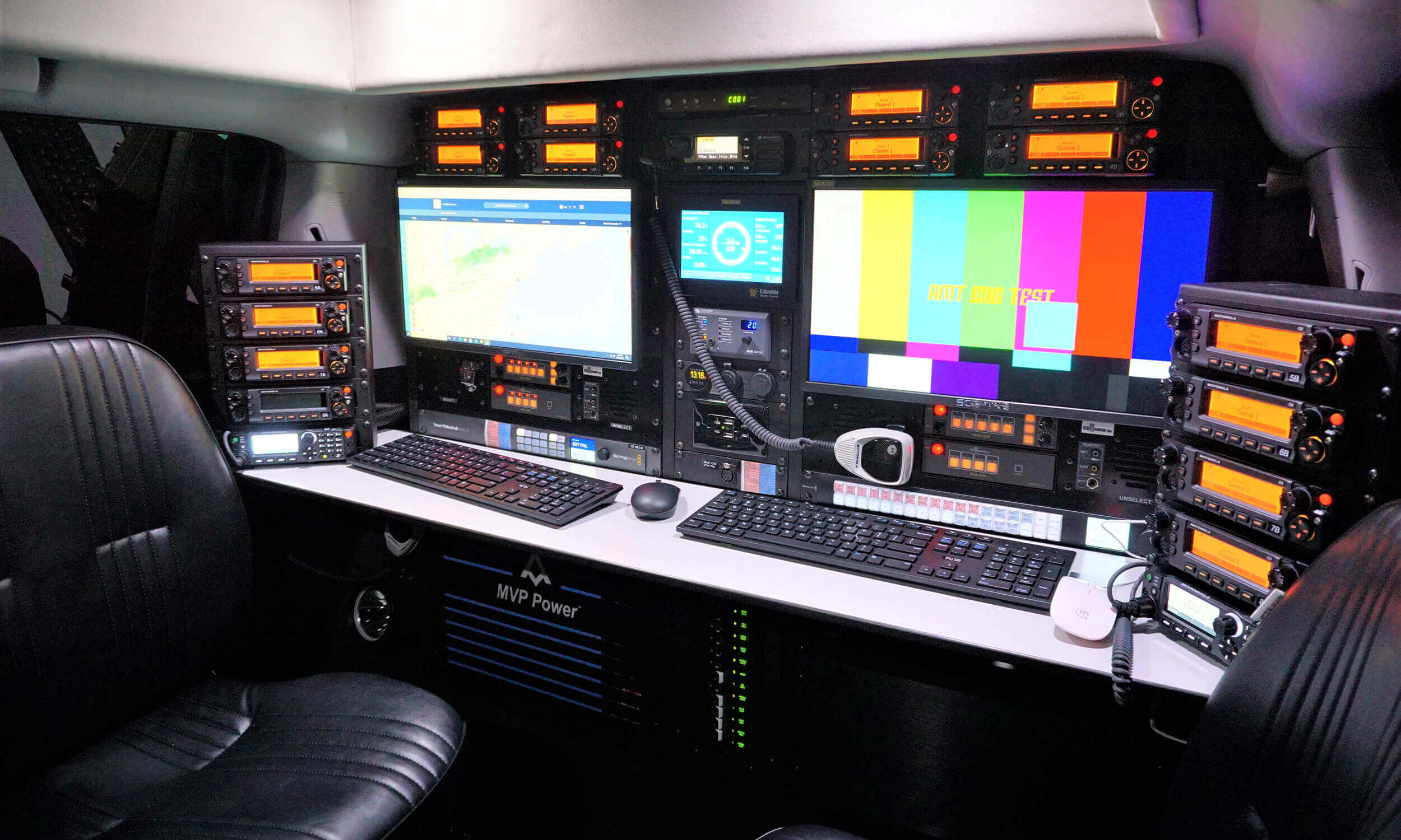 Mobile Emergency Operations Centers Interior Stations