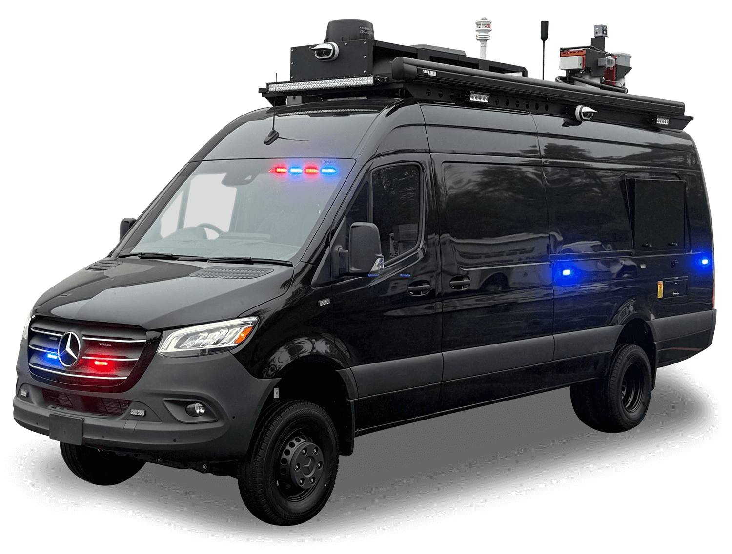 Tactical Mercedes Sprinter Van from Accelerated Tactical