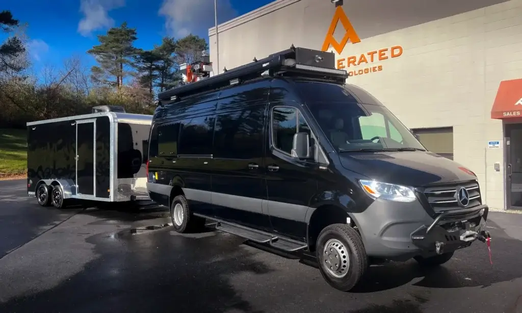 Mobile command vehicle for FIFA 2026.